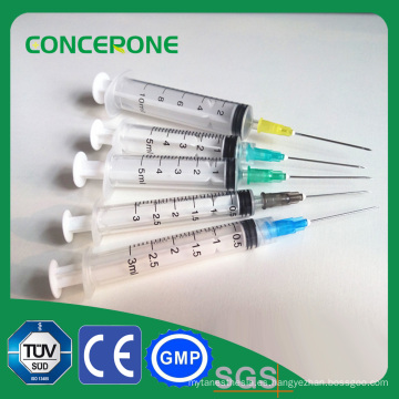 Steriled Syringe Luer Slip / Lock con / sin aguja